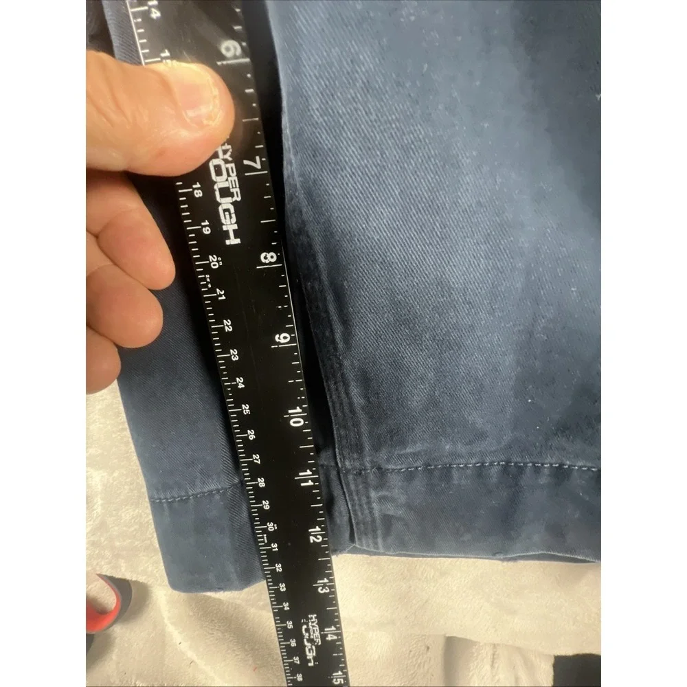 Polo Ralph Lauren Cargo Shorts Men‎ 42L Navy Blue Classic Fit Chino Pockets Flap